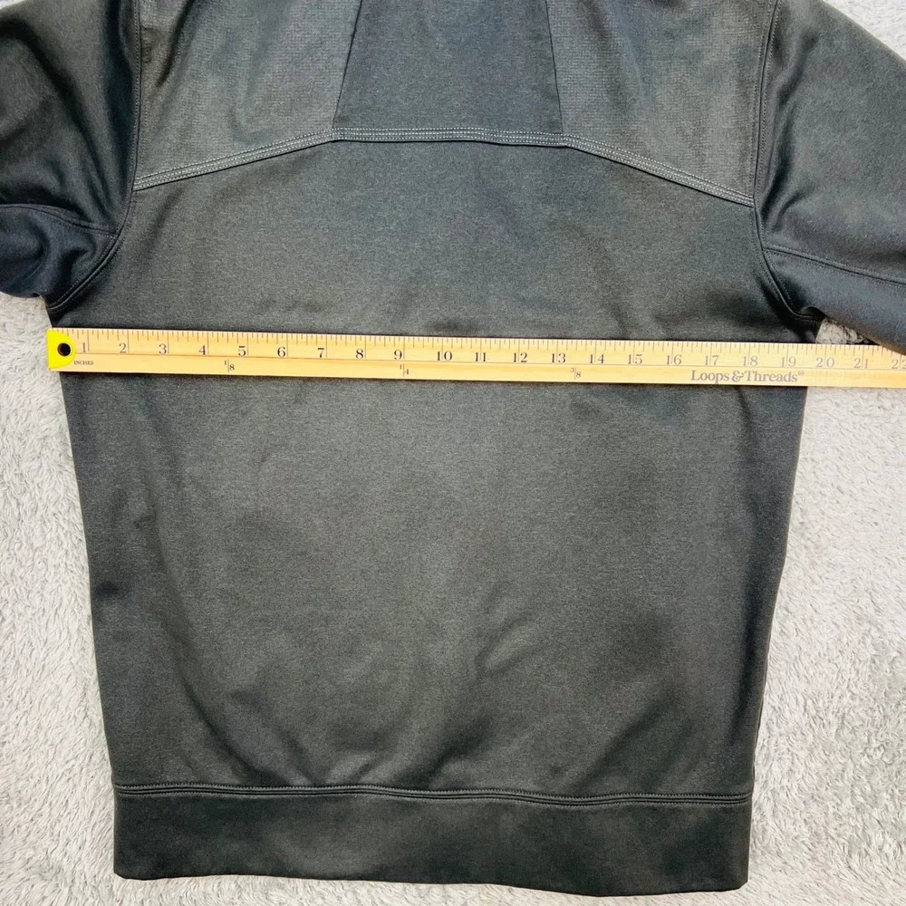 The North Face Men's Canyonlands Full‎ Zip Hoodie Small Black Grey Fleece F15